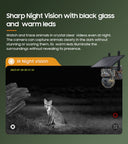 INQMEGA Solar Camera 4G with Solar Panel for Outdoor Use