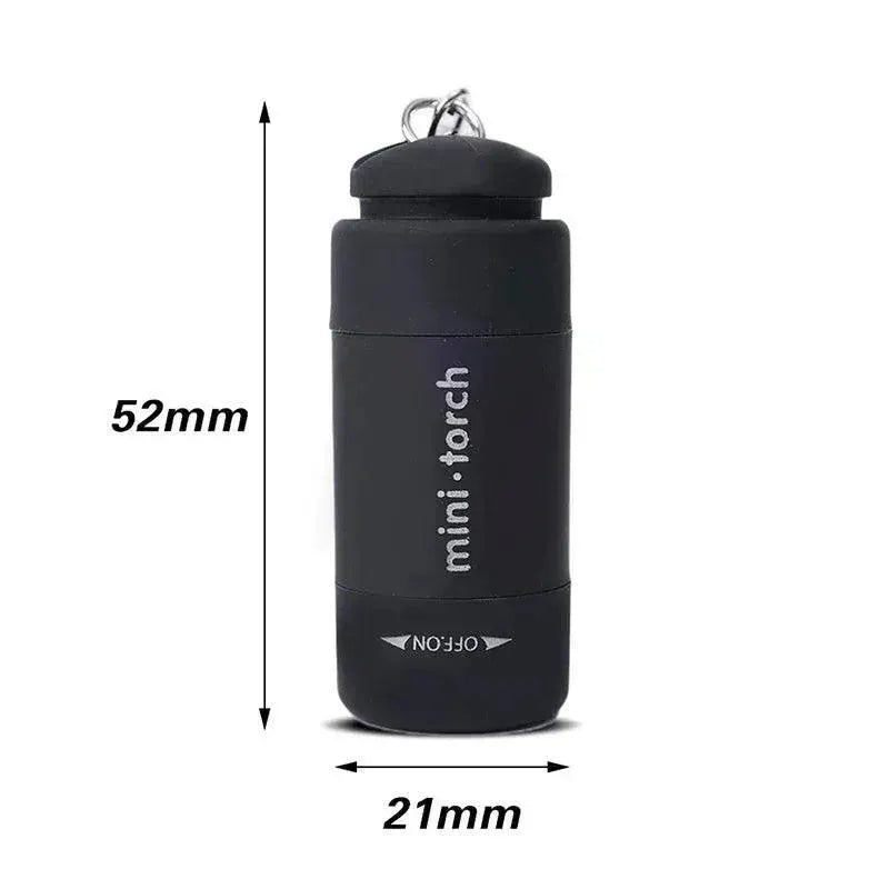 LED Mini Torch Light Portable USB Flashlight for Outdoors
