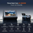 Smart 4K Dash Cam for Drivers Safer Journeys Daily