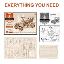 Robotime Rokr Classic 3D Wooden Puzzle Car