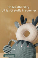 AIBEDILA Newborn Baby Head Protector Cartoon Baby Pillows