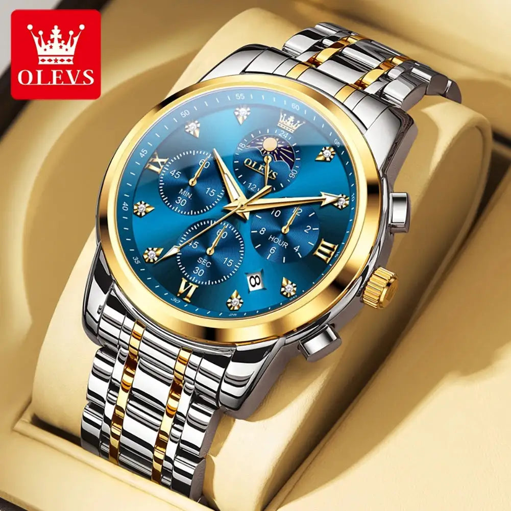 Olevs Premium Steel Quartz Watch — product image 11