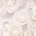 33pcs Plunger Plastic Fondant Cutter Diy Cookie Biscuit Mold