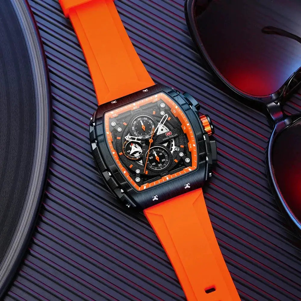 Minifocus Men's Military Sport Chronograph Quartz Watch
