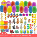 Childrens Day Easter Egg Kids Building Blocks Blind Box Toys