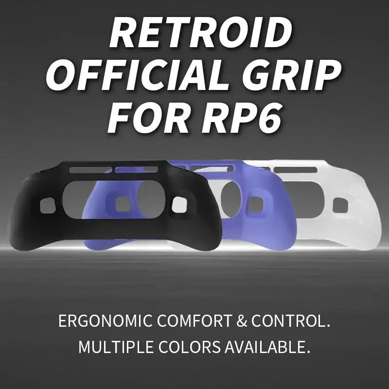 For Retroid Pocket 6 RP6 TPU Frosted Soft Grip Game Console Protective Cover Wear-Resistant Waterproof Anti-Drop Customer Grip