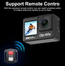 Stabilized 5K Action Camera for Outdoors
