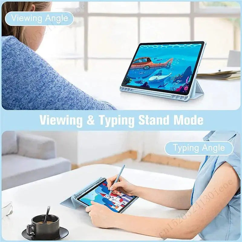 Shockproof Case Samsung Galaxy Tab S6 Lite S Pen Holder
