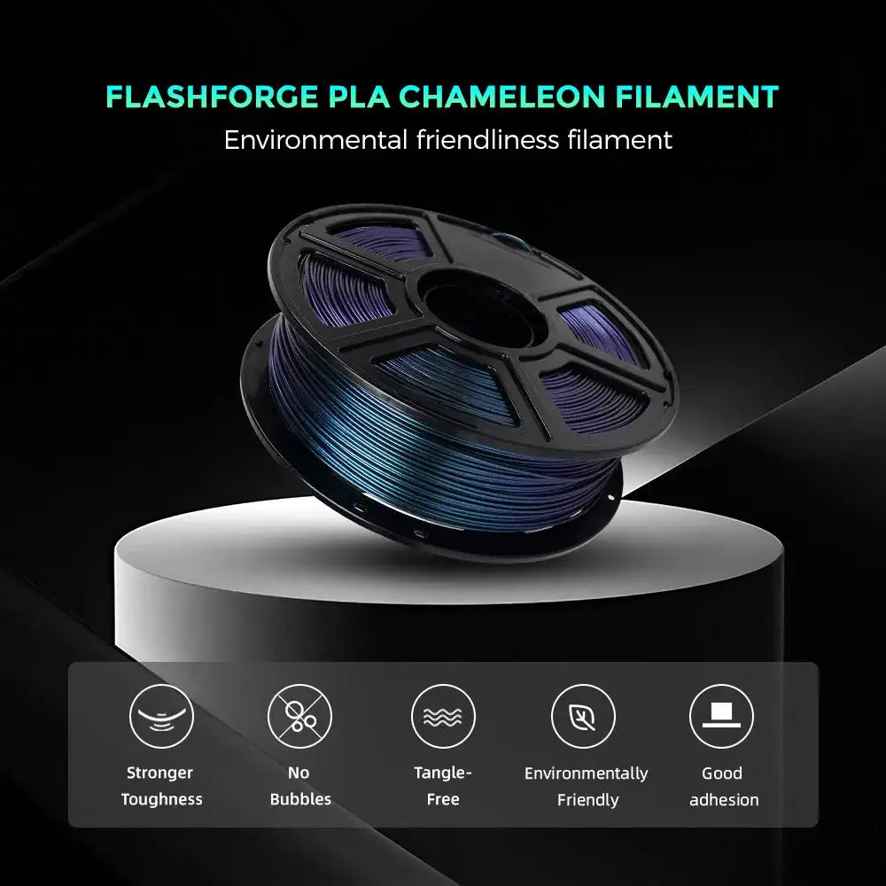 FLASHFORGE 3pcs/lot High Speed PLA/ PETG/ ASA 3d Printer Filament 1.75mm High Toughness Sealed Packaging No Plugs No Warping Low Shrinkage 3d Printer Material