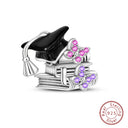 100 Sterling Silver Red Apple Bow