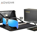 Luxury Polarized Mirrored Sunglasses for Men and Women