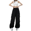 Pants for Women Hip Hop Wide Leg Comfort