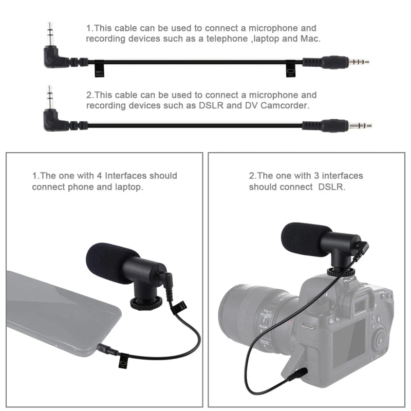 Puluz Microphone for Clearer Capture