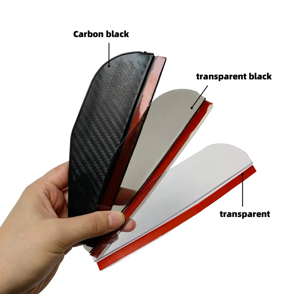 Carbon Fiber Rearview Mirror Shield — product view 2