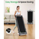 Akluer H1 B Under Desk Treadmill 13 Percent Auto Incline Cardio
