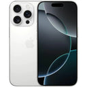 Apple iPhone 16 Pro A3083 GSM‑Unlocked Smartphone,256GB White Titanium Good Condition Refurbished Cell Phone,With Free Charging Cable Genuine Original Apple iPhone