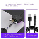 RGB Magnetic Mouse Dock Secure Cable Hub