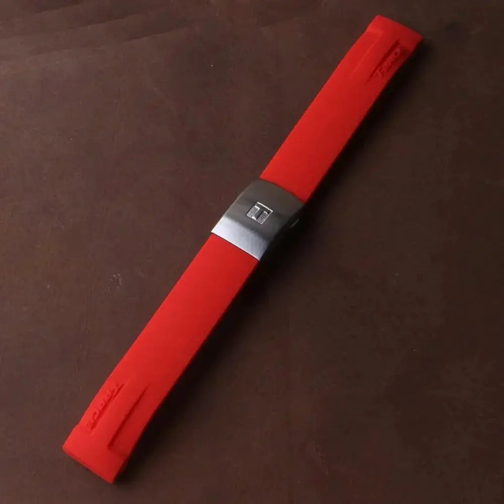 Tissot Trace Silicone Watchbands Waterproof Straps