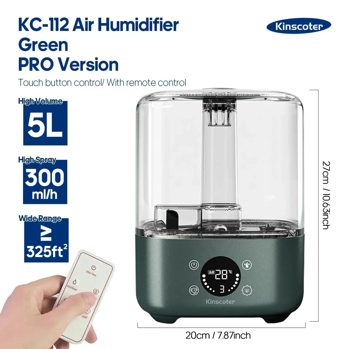 Large Humidifier for Office Comfort — product view 19
