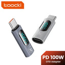 Toocki Type C Otg Adapter - 100W PD Fast Charge