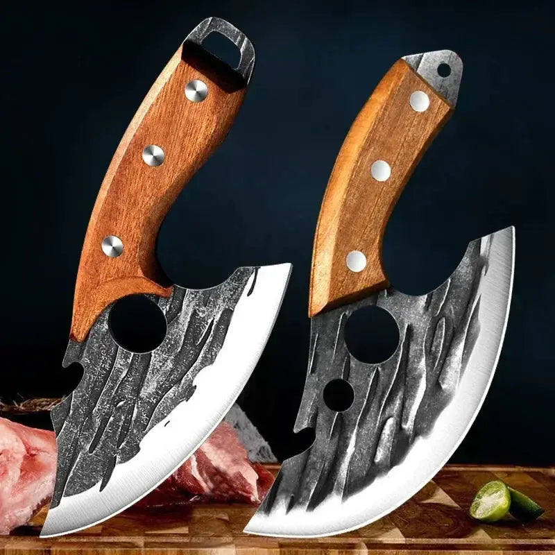 Handcrafted Stainless Steel Boning Knife With Wooden Handle - OurLum.com