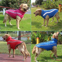 Reflective Waterproof Dog Jacket for Big Dogs Winter Warmth