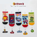 Heroic Adventures Boys Sock Set Fun Superhero-Themed Bundle