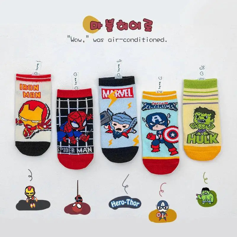 Breathable Kids Superhero Socks for Play — product view 14