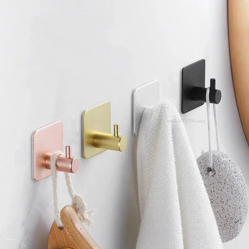 Hexkowein Storage Hook Adhesive Wall Organizer Hanger