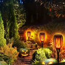 Warm Glow Solar Torch Light for Walkways