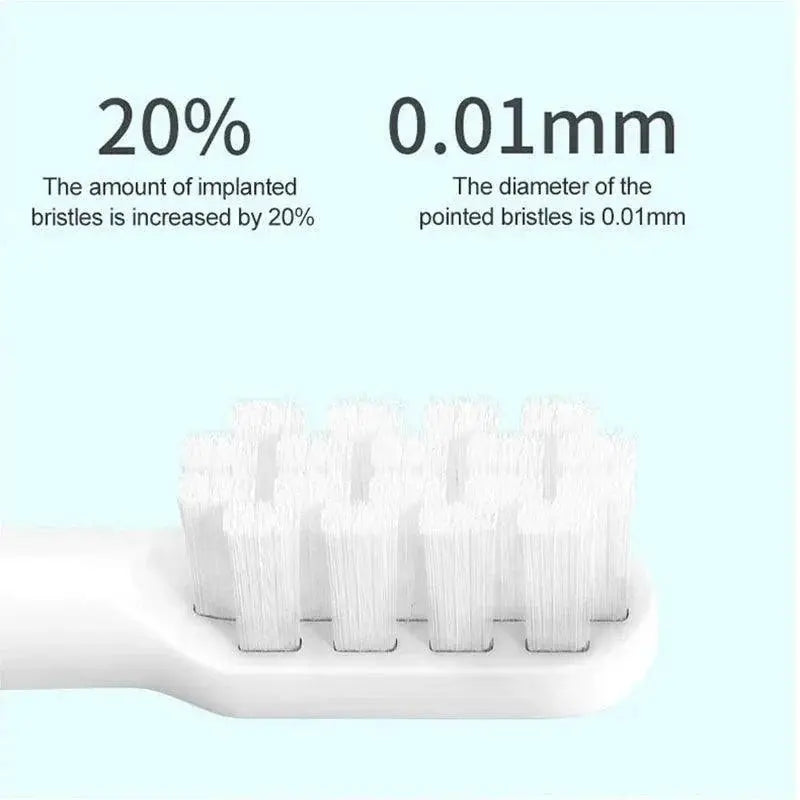 T100 Toothbrush Heads 10 Pack Smokers and Coffee Drinkers