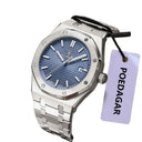 POEDAGAR Men Stainless Steel Watch