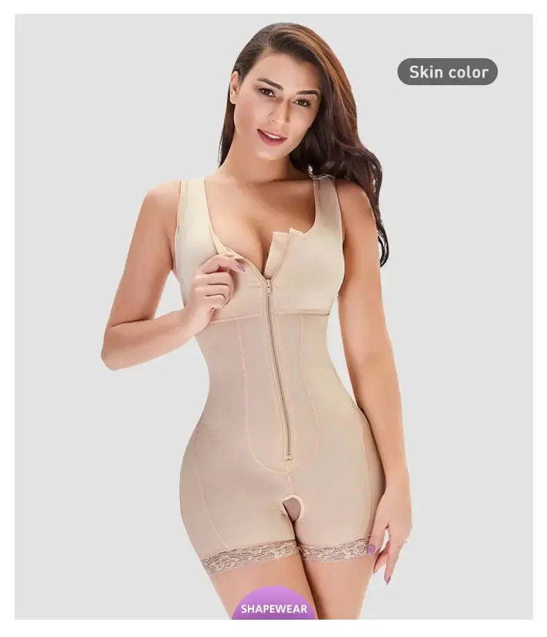Plus Size Zipper Shapewear for Ultimate Comfort and Curves