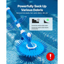 SucceBuy Suction Pool Cleaner Automatic Pool Vacuum Cleaner