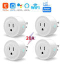 Tuya Smart Plug 20A - Power Metering Wifi Socket