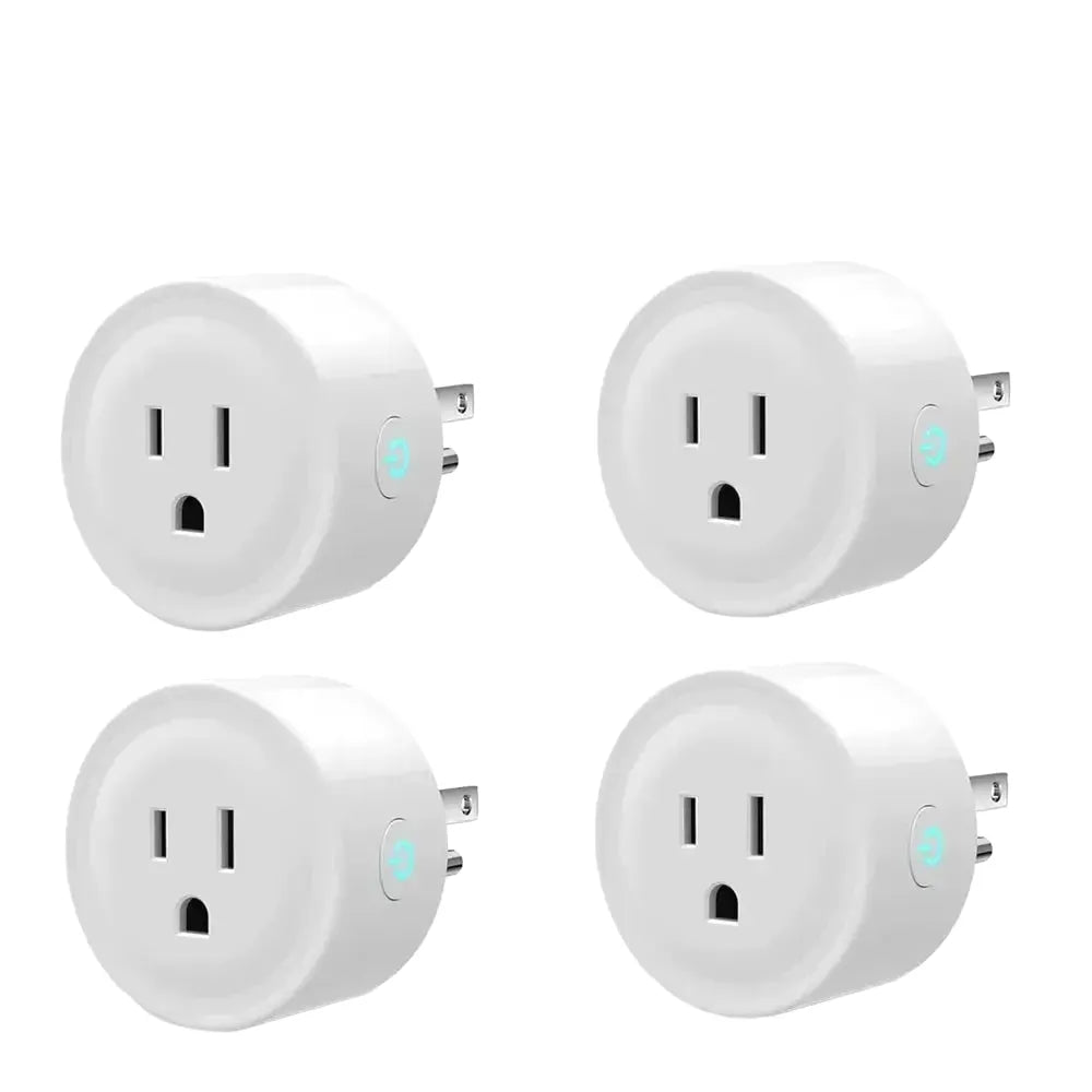 Tuya Smart Plug - Power Metering Wifi Socket - WiFi 4PCS US product image