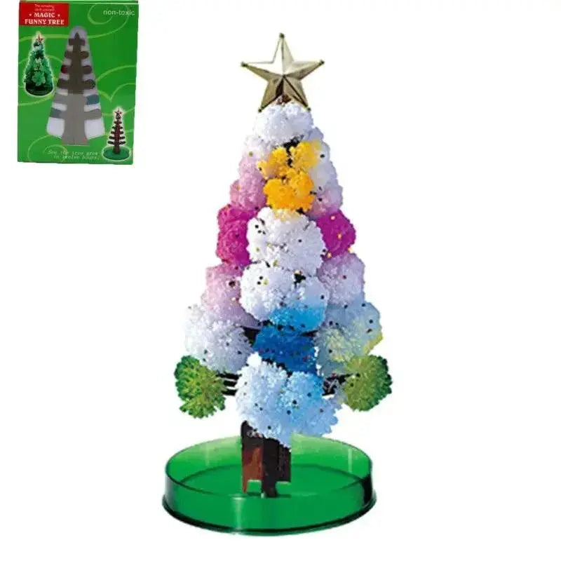 DIY Magic Growing Christmas Tree Toy For Fun Xmas Decor