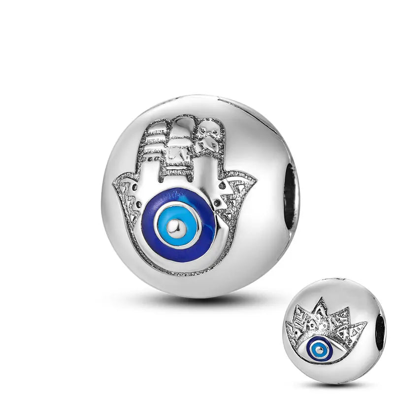 Silicone Spacer Beads Silver Plated
