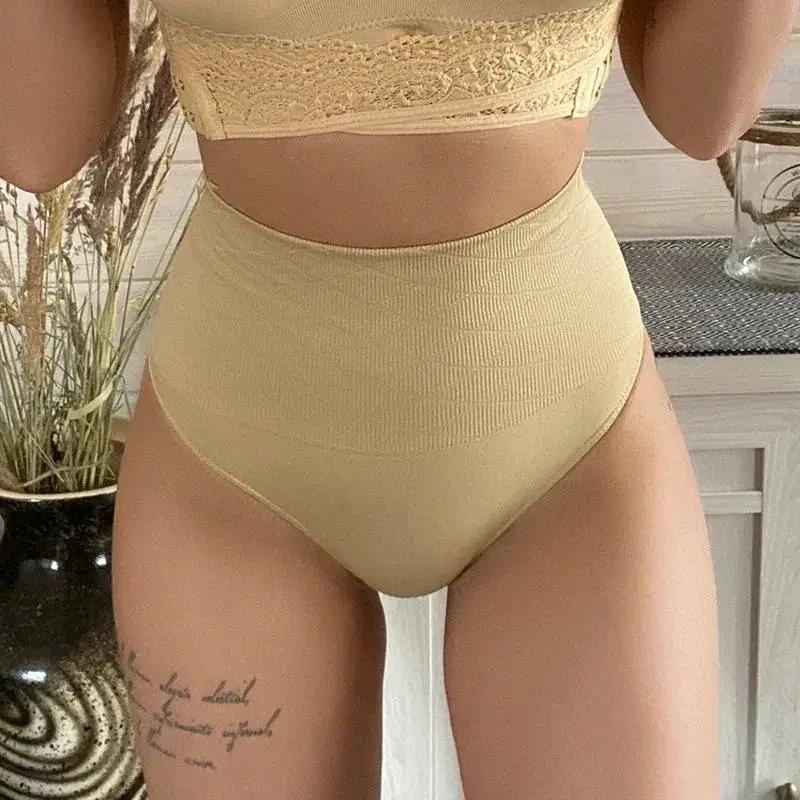 High Waist Tummy Control Thong Shapewear All Sizes For Women