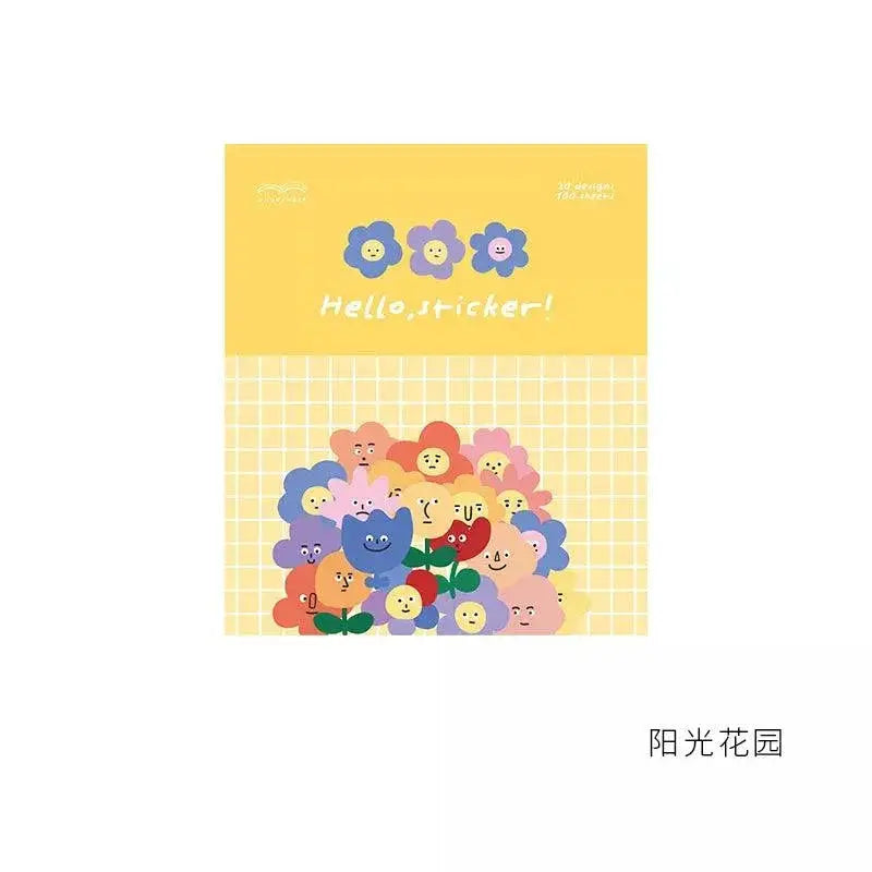 Pet Bear Waterproof Scrapbooking Adhesive Stickers