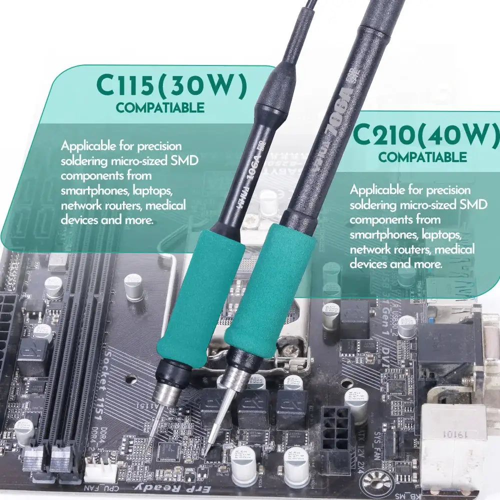 YIHUA 982-III C115 C210 C245 Soldering Iron Precision Soldering Station Control Temperature Welding Rework Station