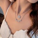 Small and Versatile Light Luxury No Fading Clover Necklace