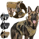 Tactical Dog Harness Set for German Shepherd Training Control