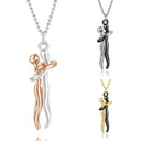 Hugging Necklace Jewelry Choker Pendant Chain Gift