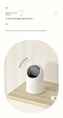 Touchless Sensor Desk Trash Bin for Kids