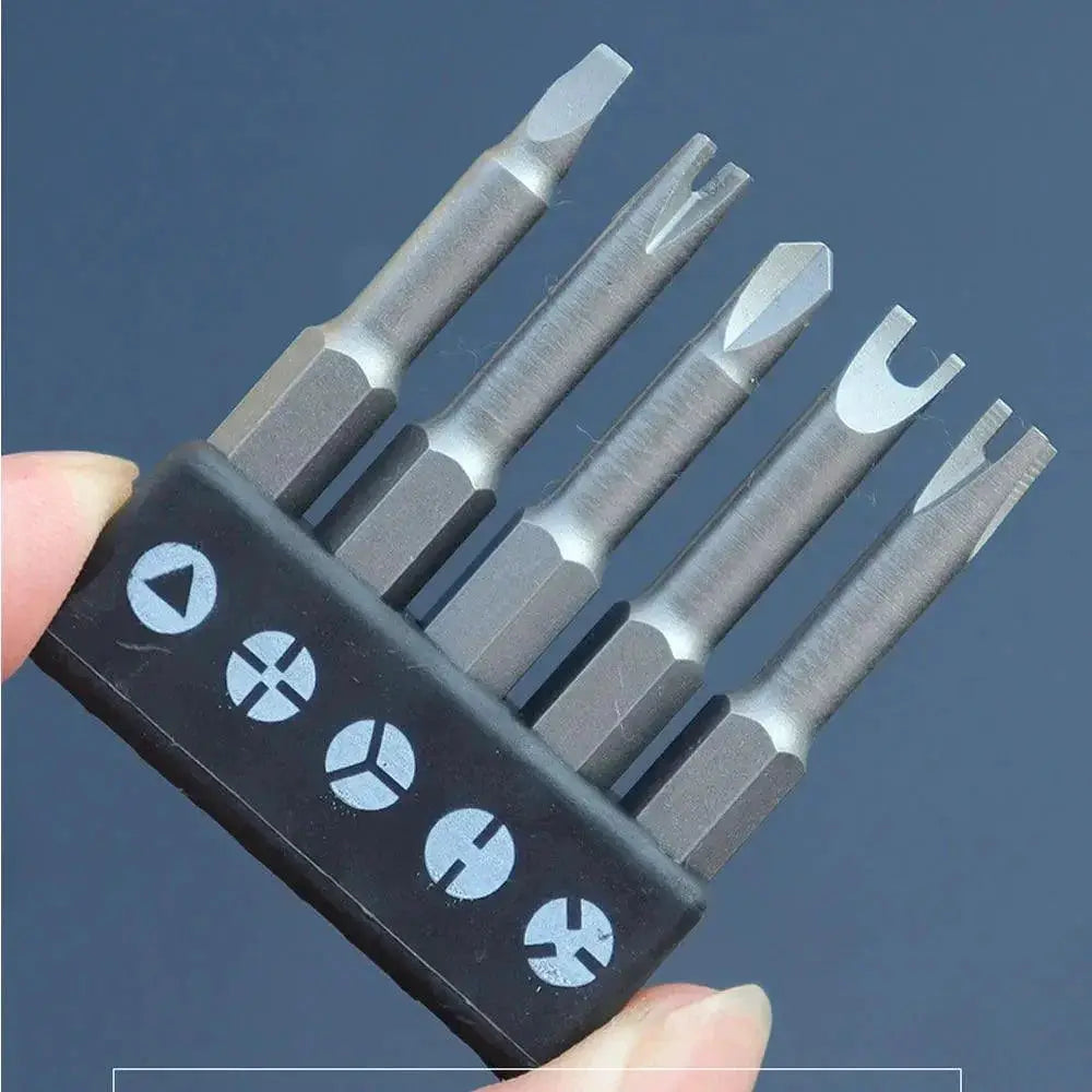 Special Shaped Screwdriver Set With U Type Y Triangle Bits 5