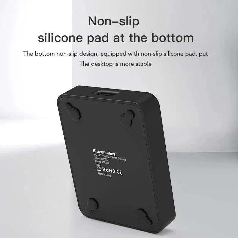 Blueendless External NVMe SSD Enclosure 10G Case Docking