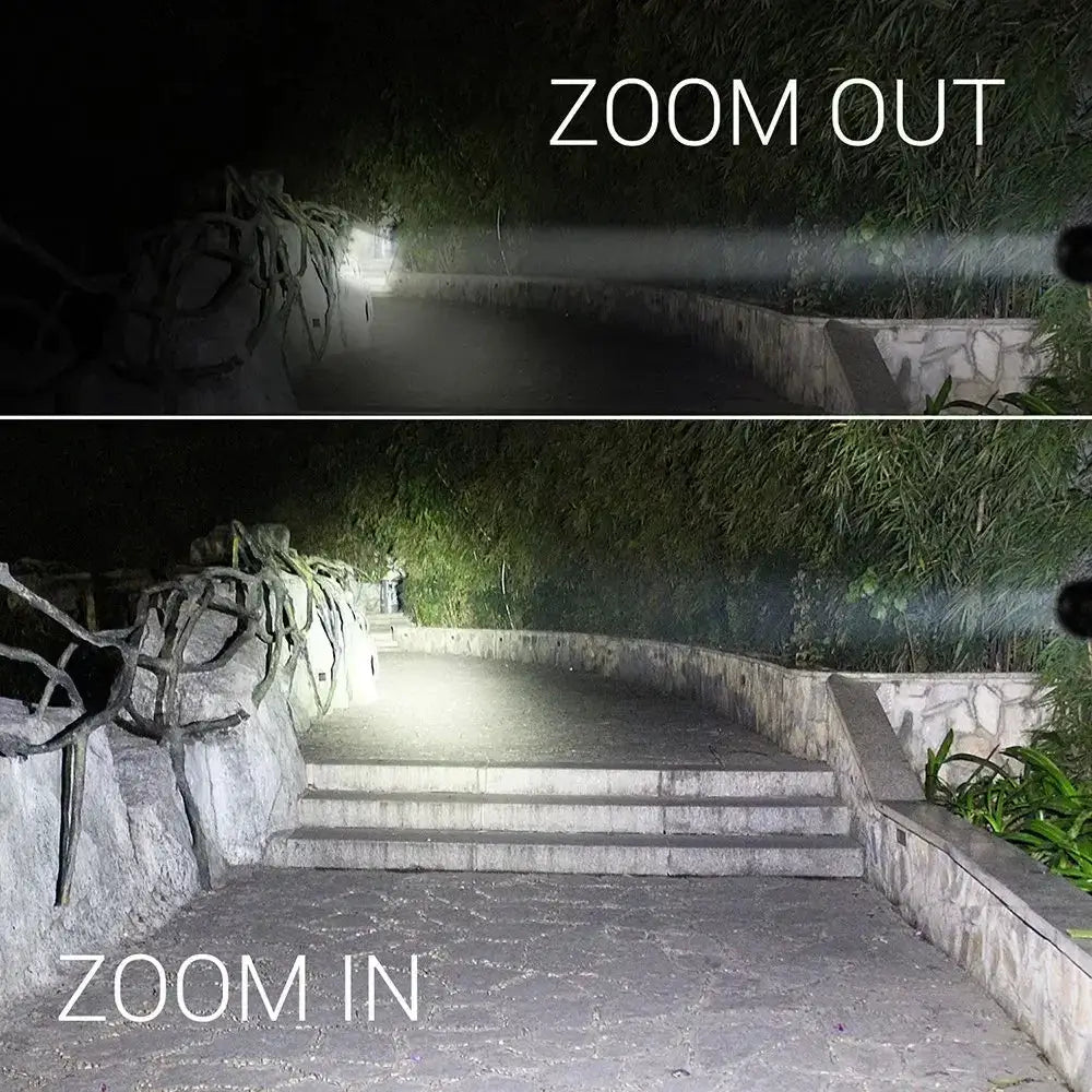 High Power LED Flashlight Camping Torch - OurLum.com
