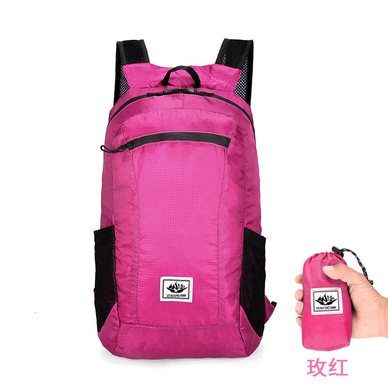 Unisex Polyester Softback Travel Backpack