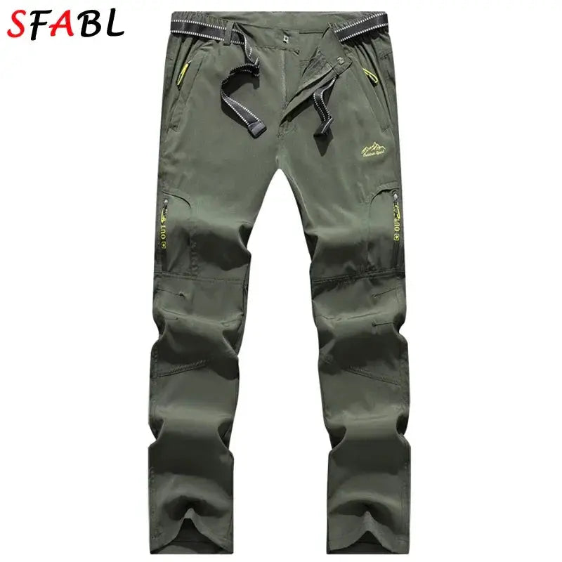 Breathable Quick-Dry Mens Hiking Pants — product view 8